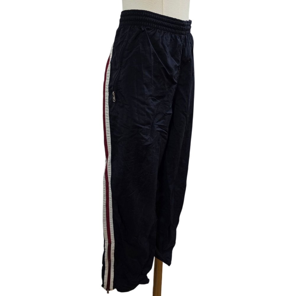 Abercrombie vintage navy-blue lined track pants - Picture 3 of 9